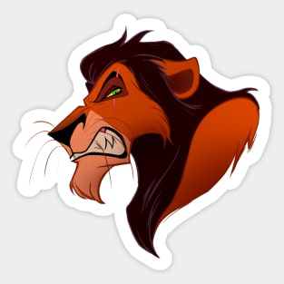 The Lion King Scar Sticker